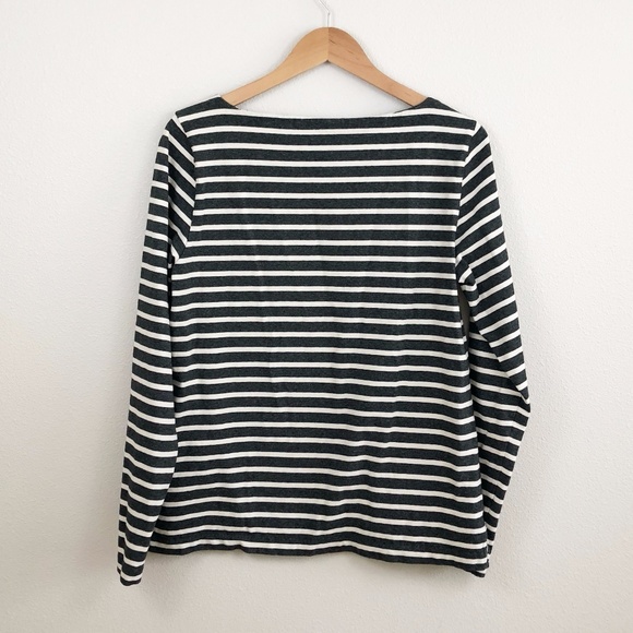 J. Crew Sailor Striped Long Sleeve Shirt - Picture 7 of 7